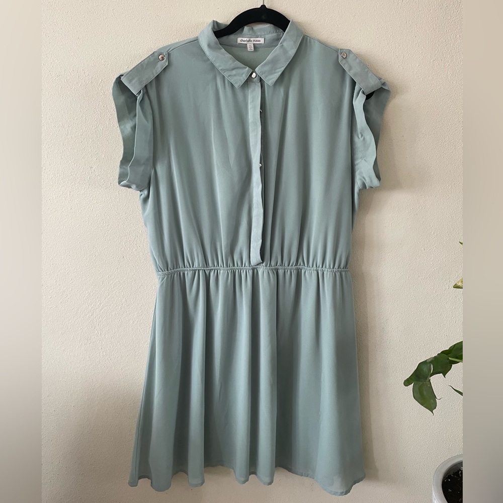 Light Turqoise Dress -Charlotte Russe